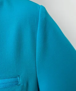 Chairside Zip Top medical detail 5 — sleeve and fabric