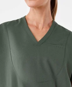 LumiScrubs Essential V Top - Women's detail 3