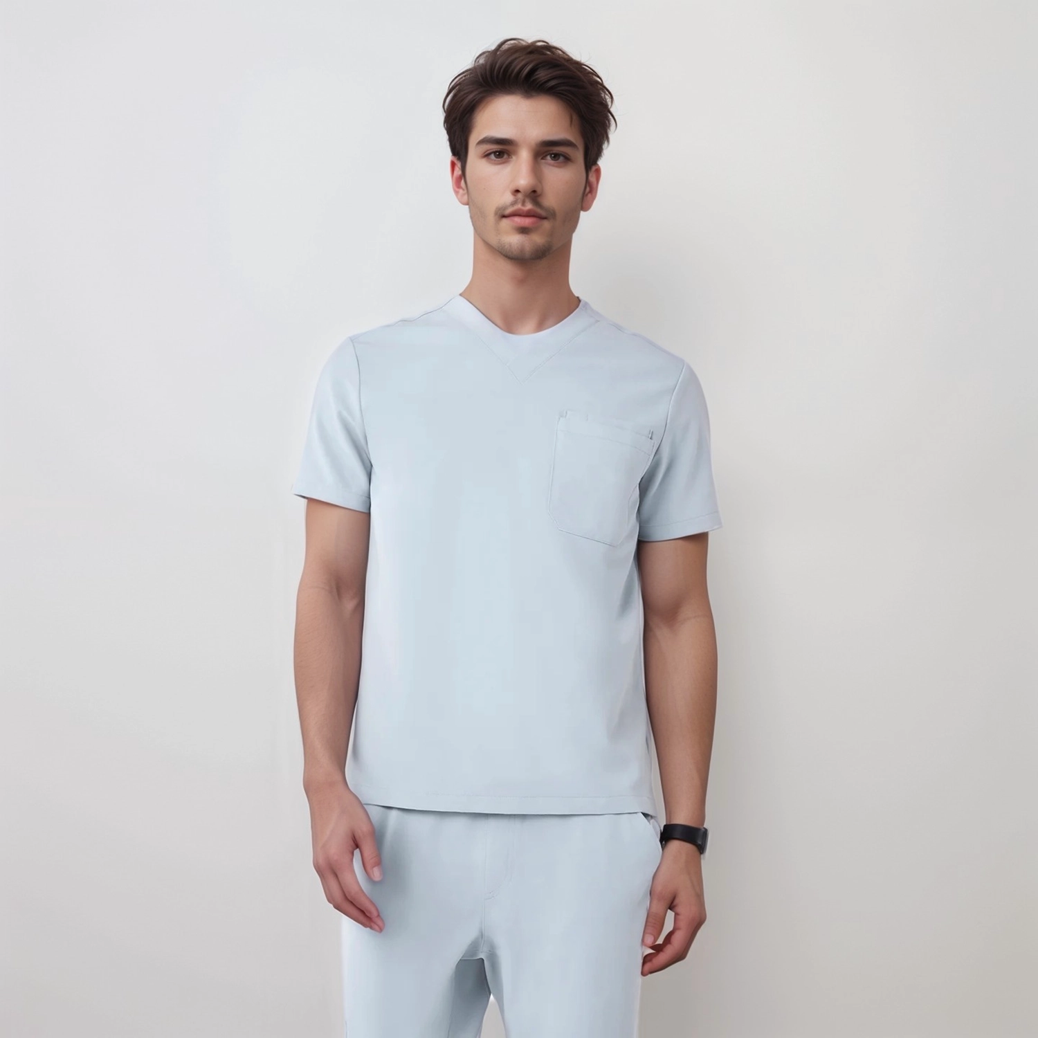 Men's Essential V Top medical detail 1