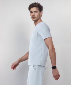 Men's Essential V Top medical detail 2