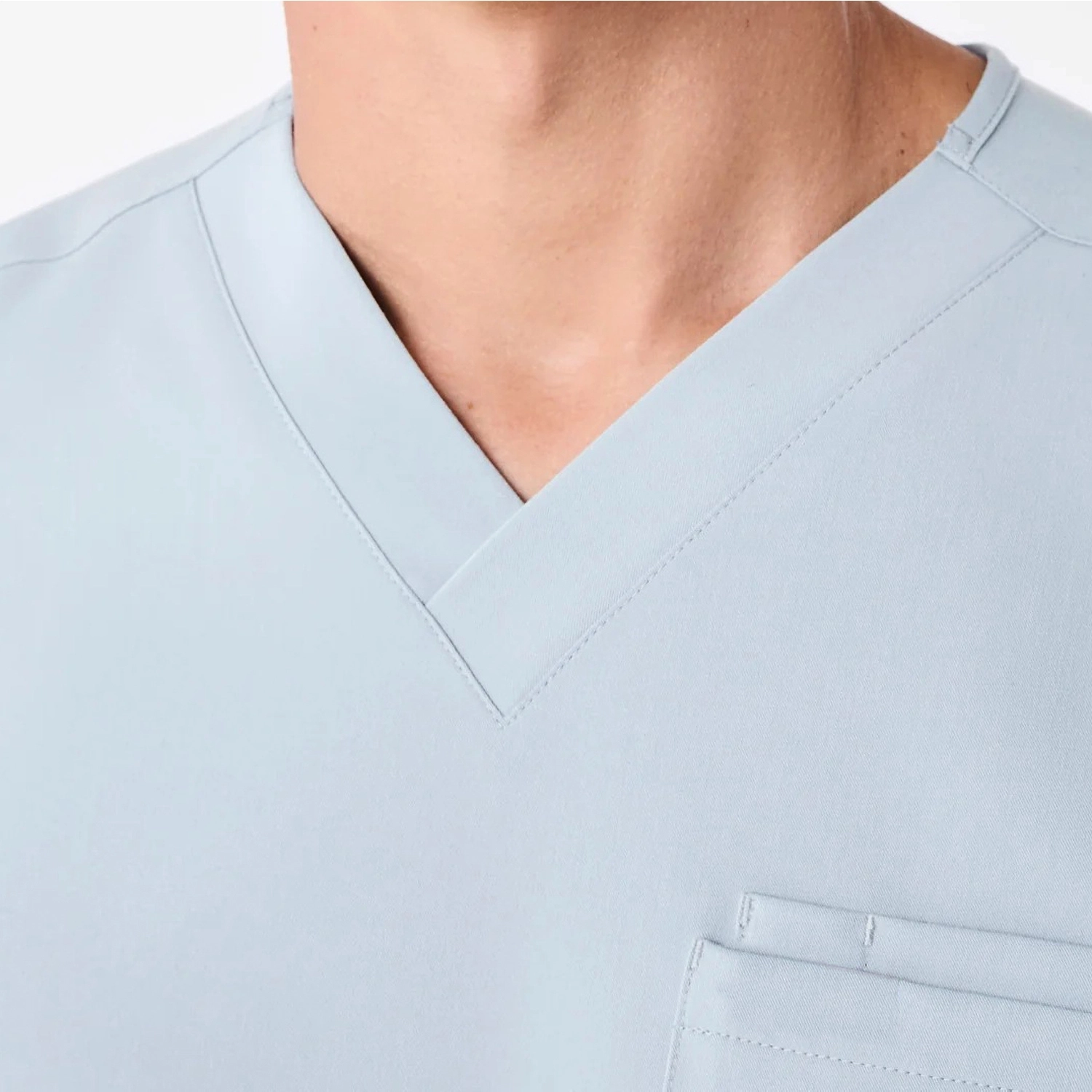 Men's Essential V Top medical detail 4